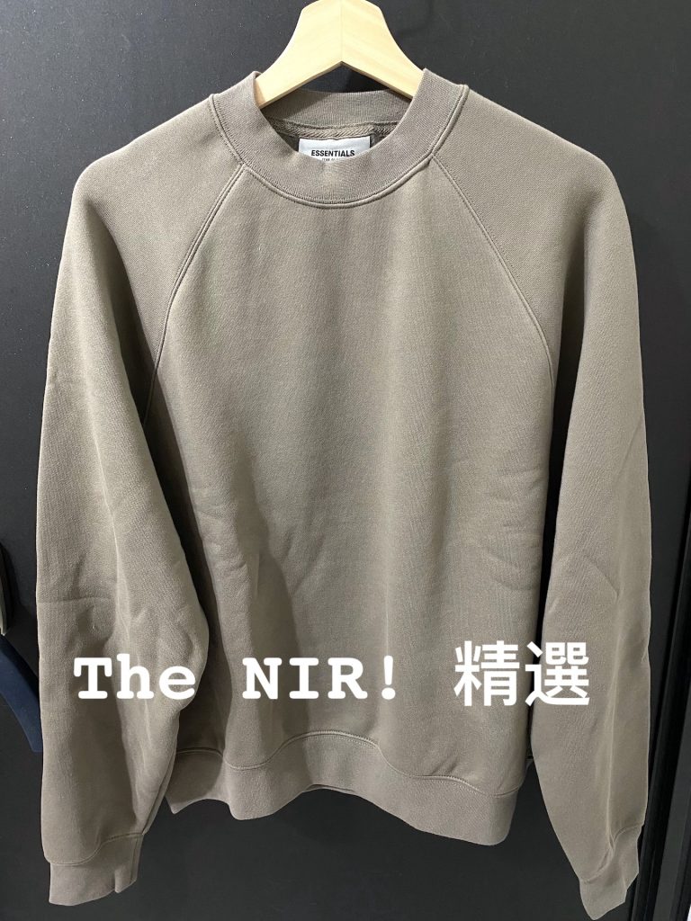 ESSENTIALS 大學T 衛衣 背後字 PullOver Crewneck Taupe 灰褐色 21SS 厚 – FOG Fear of