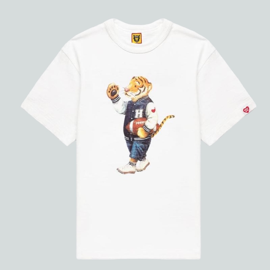 ヒューマンメイド HM26TE001 GRAPHIC T-SHIRT #1 タイガープリントT  
